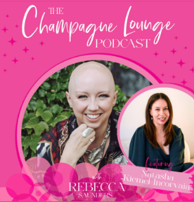 Natasha Kiemel-Incorvaia on The Champagne Lounge Podcast episode 26 with Rebecca Saunders