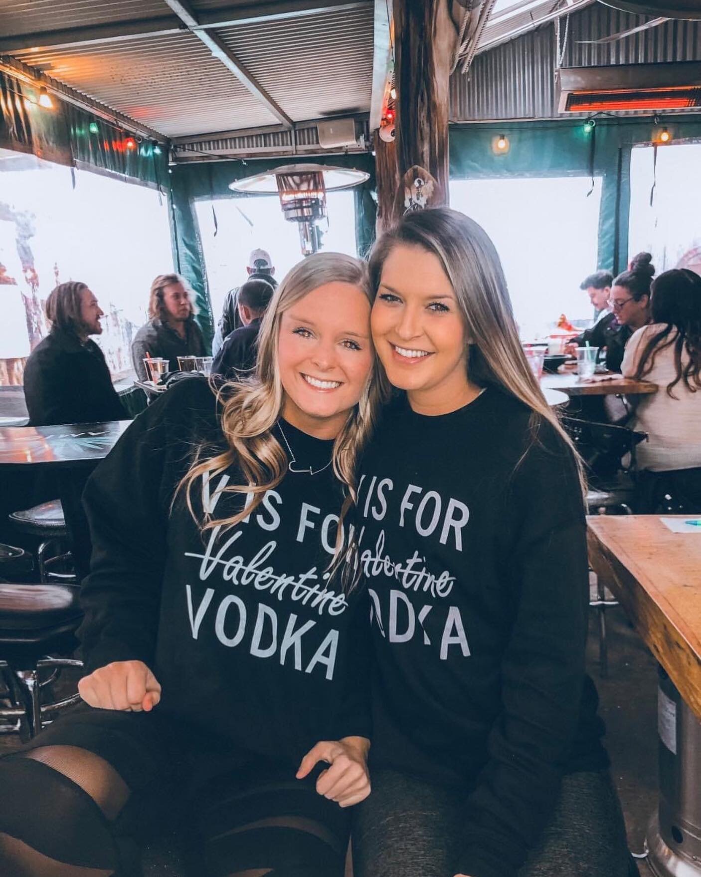 Happy Valentine&rsquo;s Day! 

Matching customs for these besties. 💕