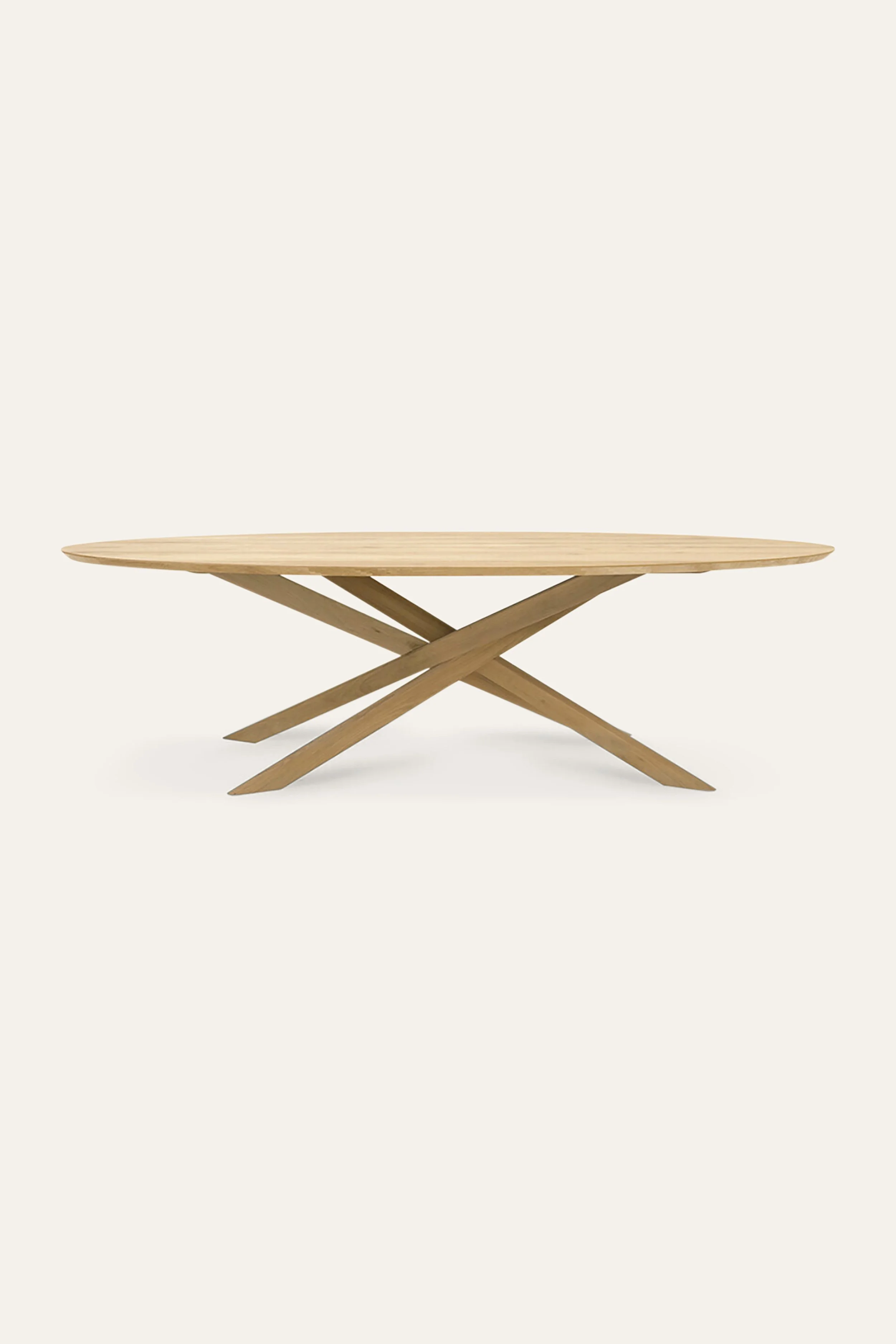 Ethnicraft Oak Mikado Oval Dining Table