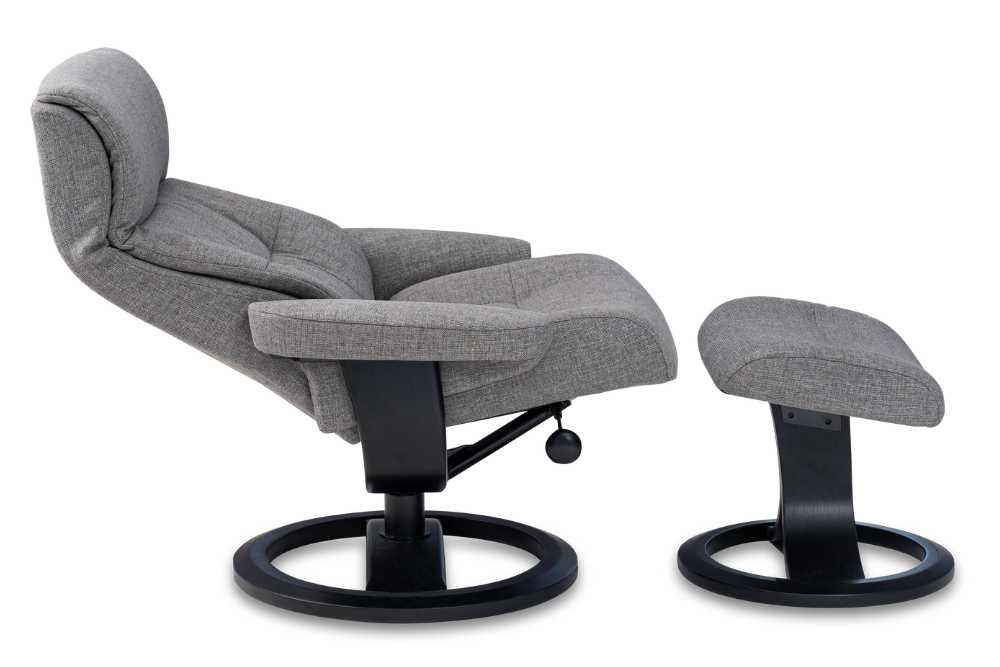 Nordic 60 Recliner Chair and Footstool hb&co Rockhampton