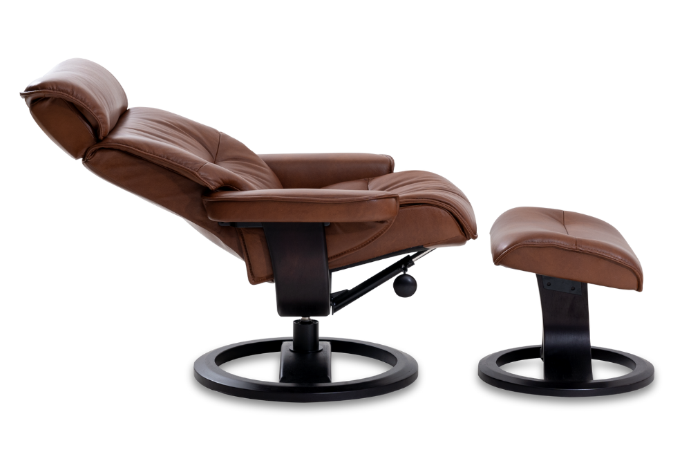 Nordic 93 Recliner Chair and Footstool hb&co Rockhampton