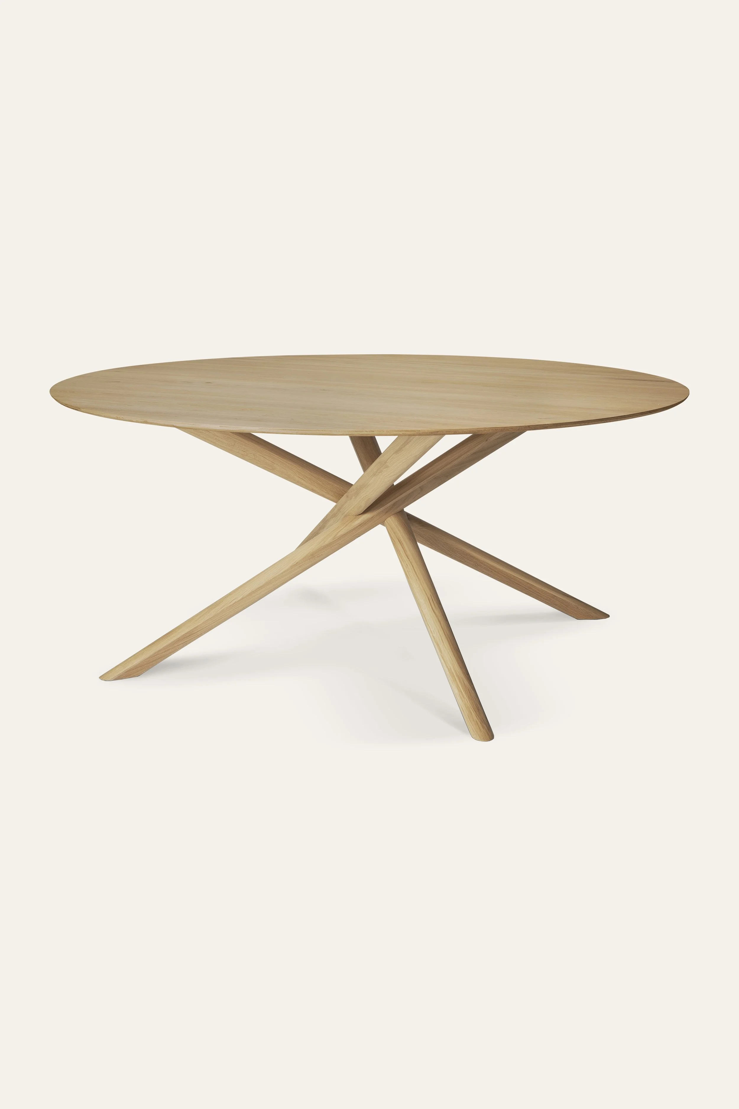 Ethnicraft Oak Mikado Round Dining Table