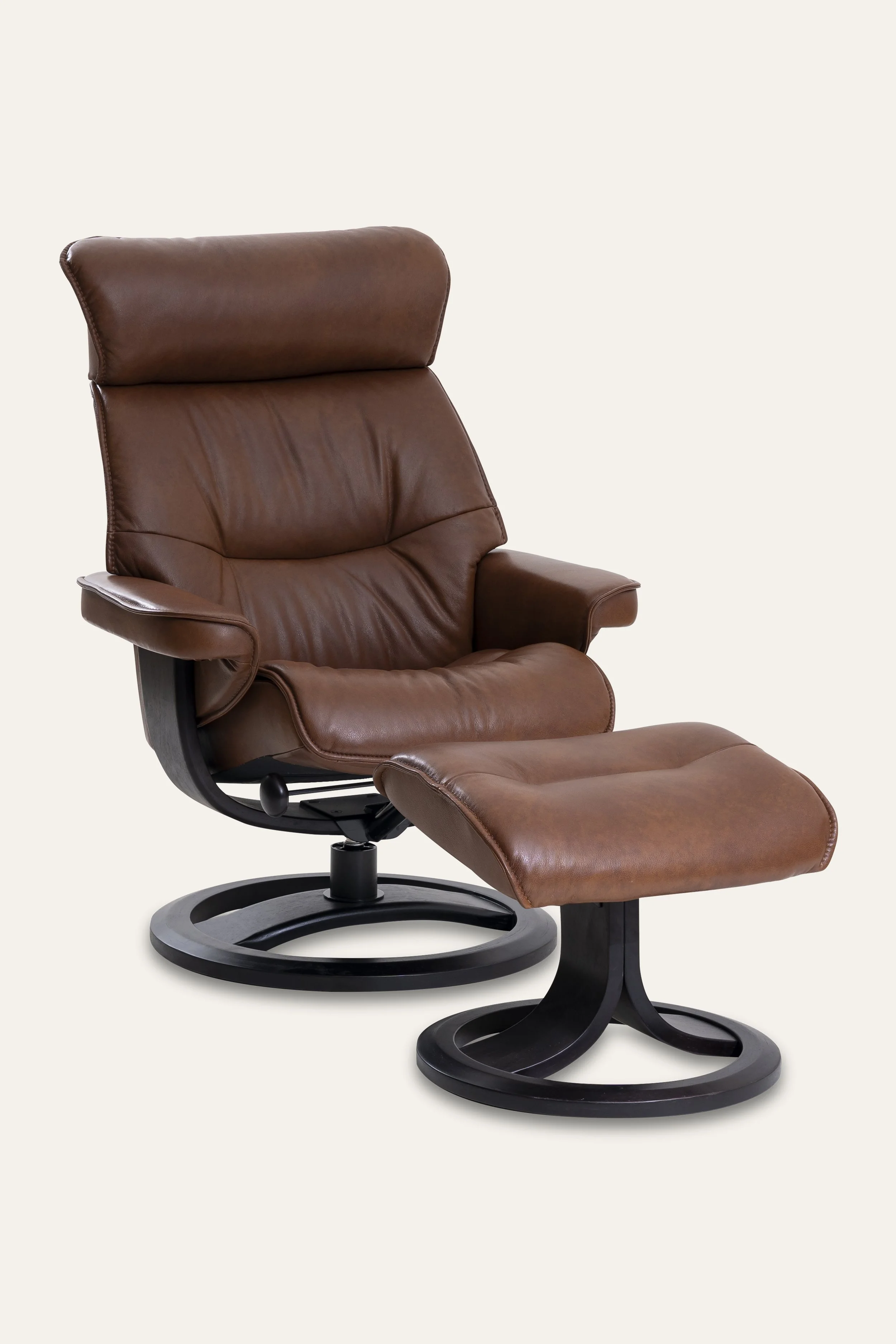 Nordic 93 Recliner Chair & Footstool