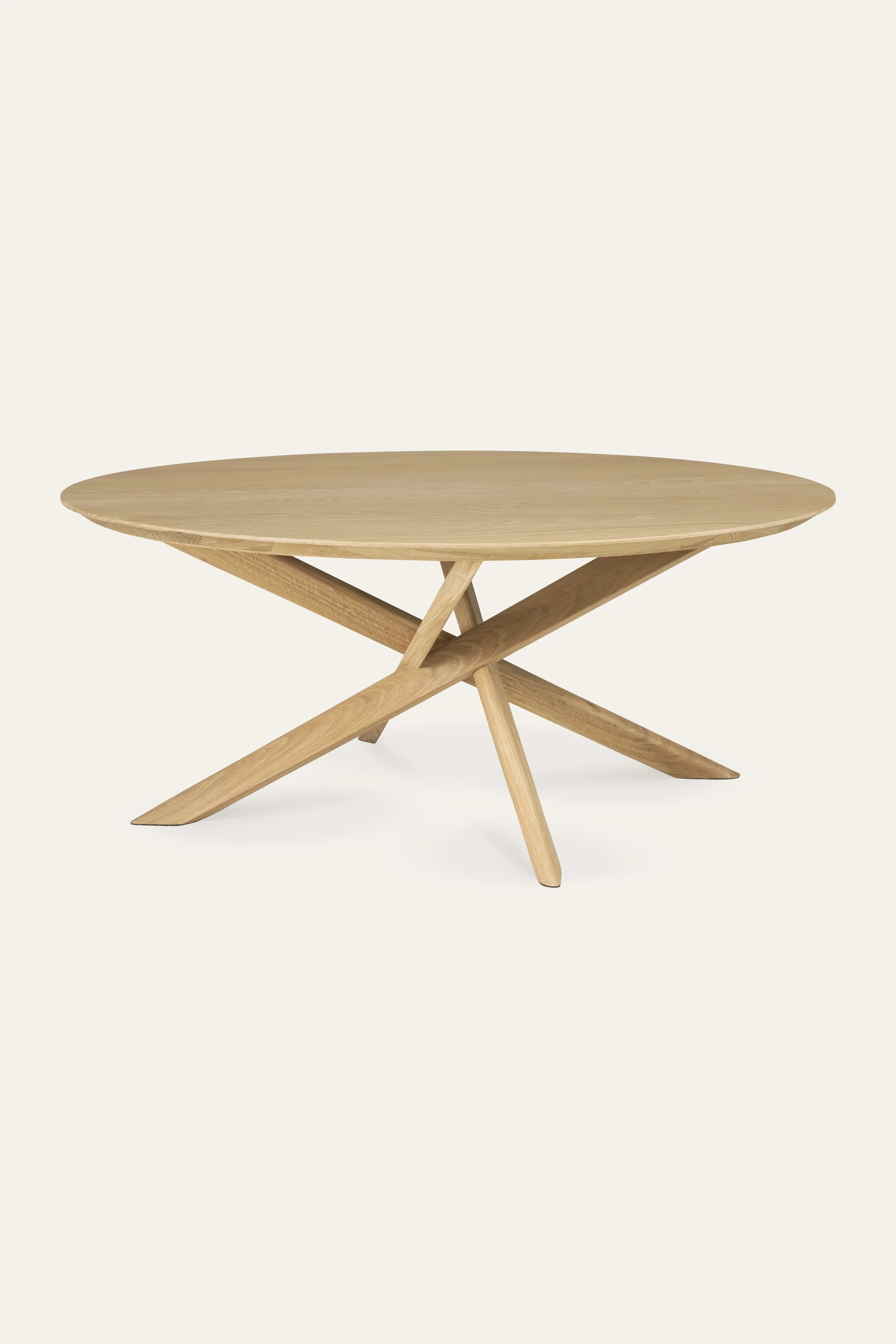 Ethnicraft Oak Mikado Round Coffee Table