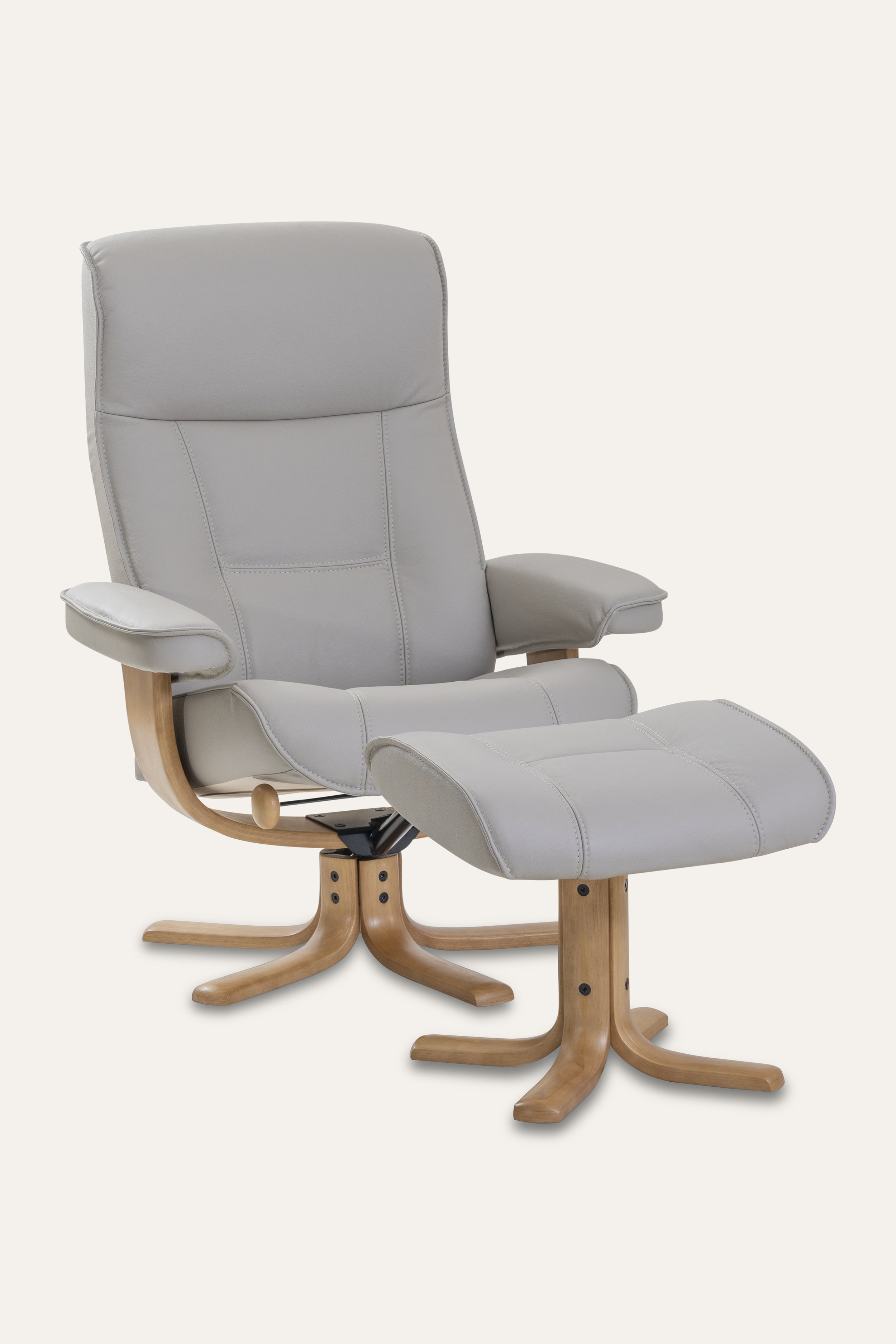 Nordic 21 Recliner Chair & Footstool