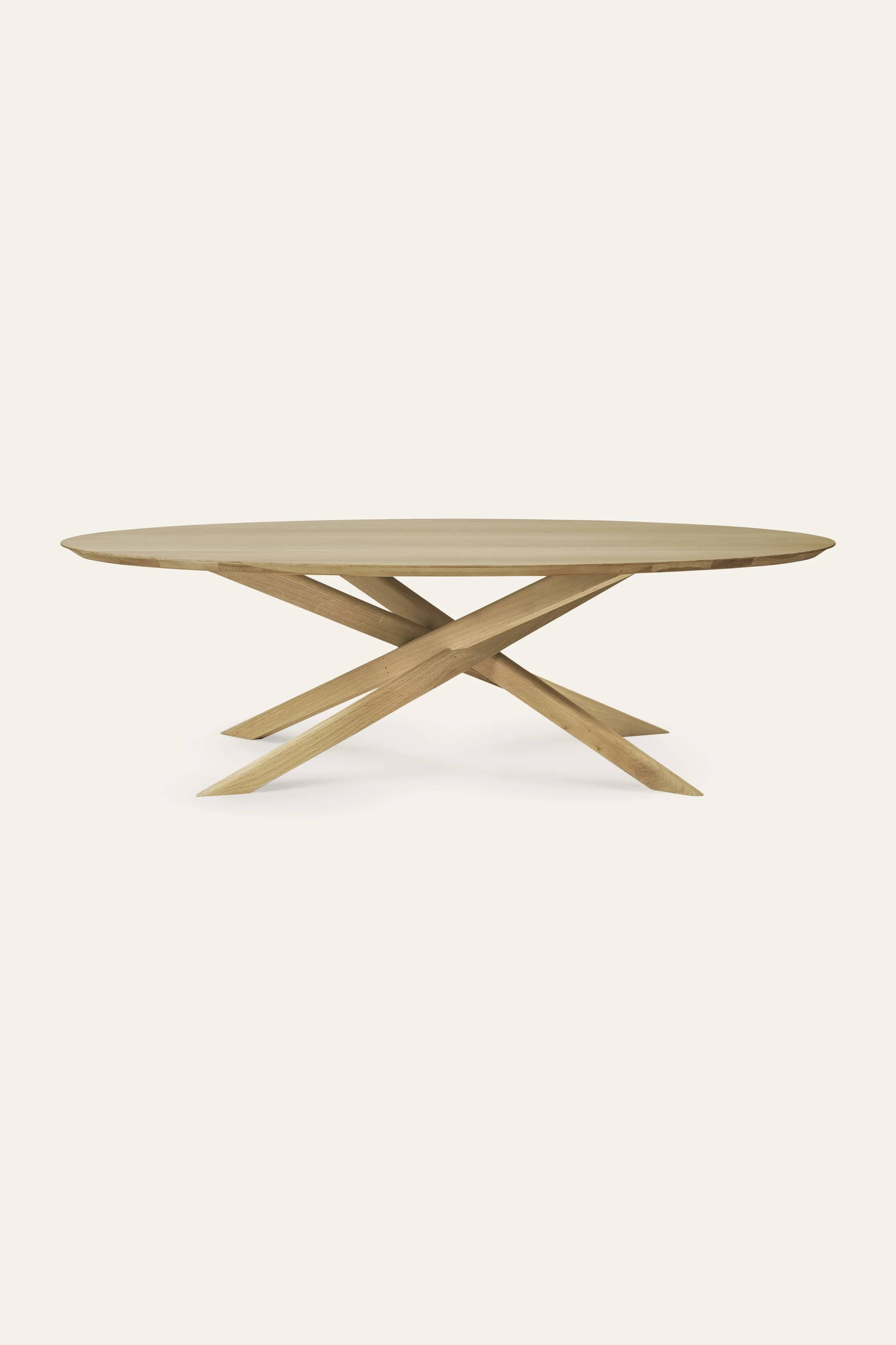 Ethnicraft Mikado Oval Coffee Table