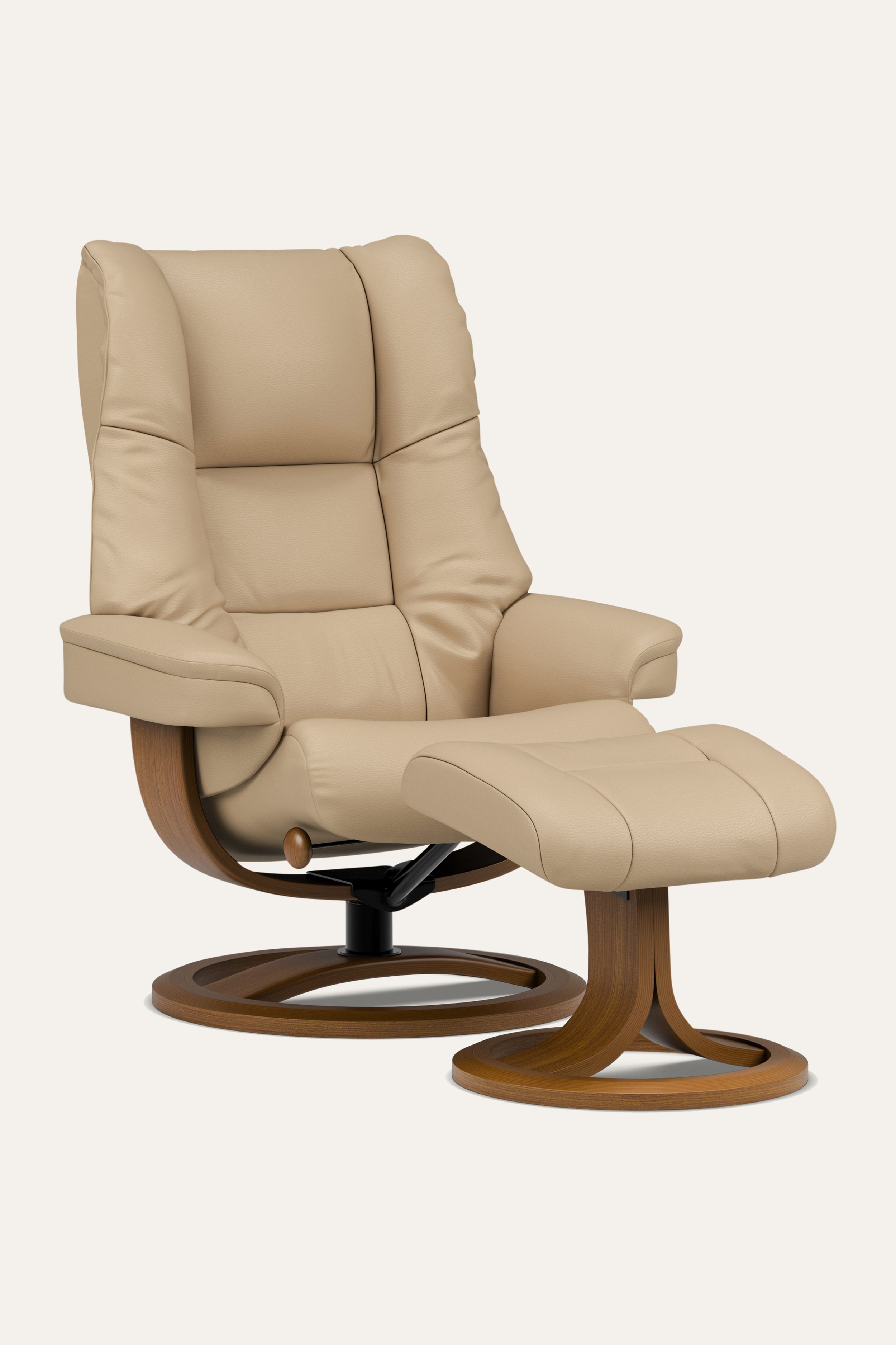 Nordic 60 Recliner Chair & Footstool