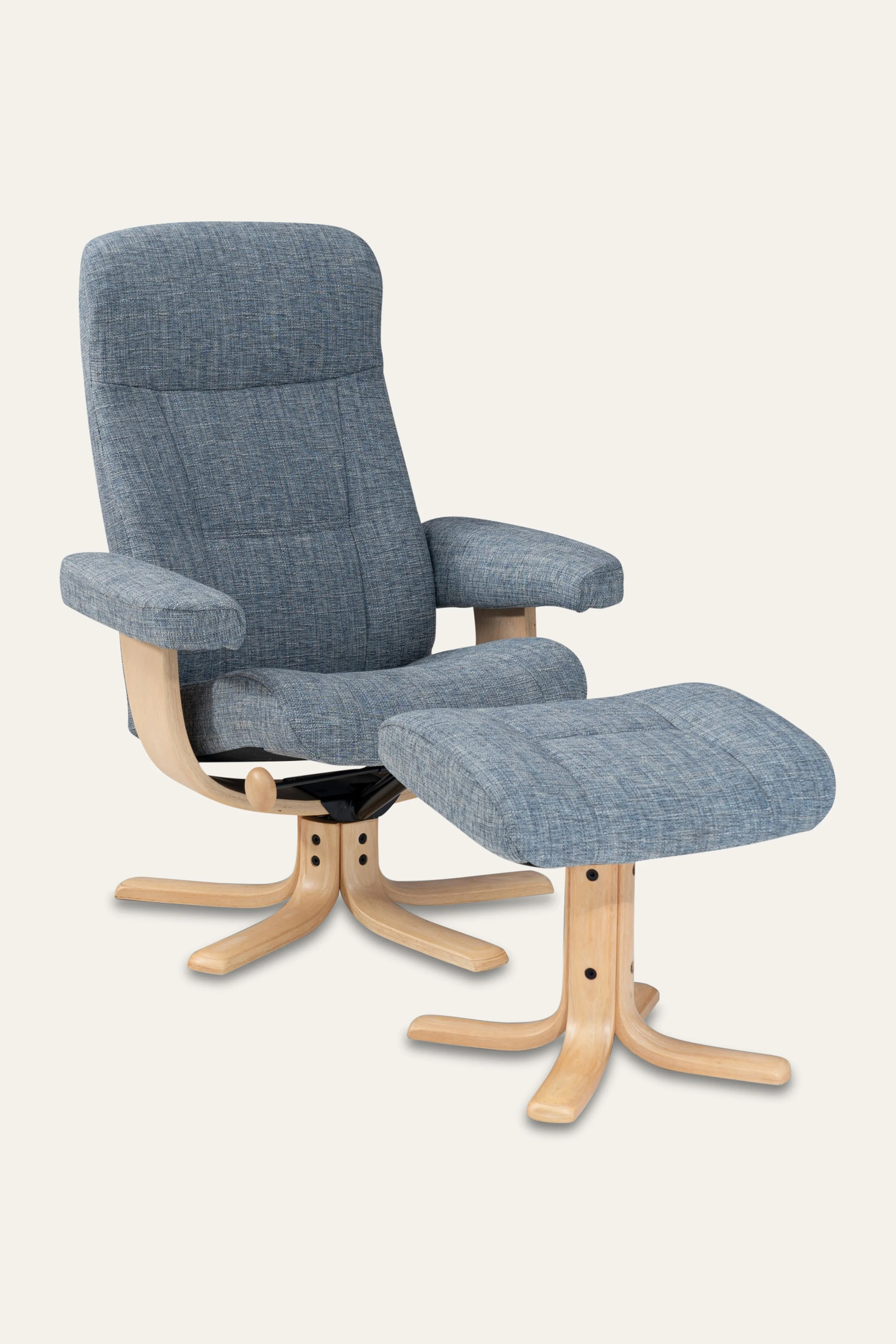 Nordic 11 Recliner Chair & Footstool