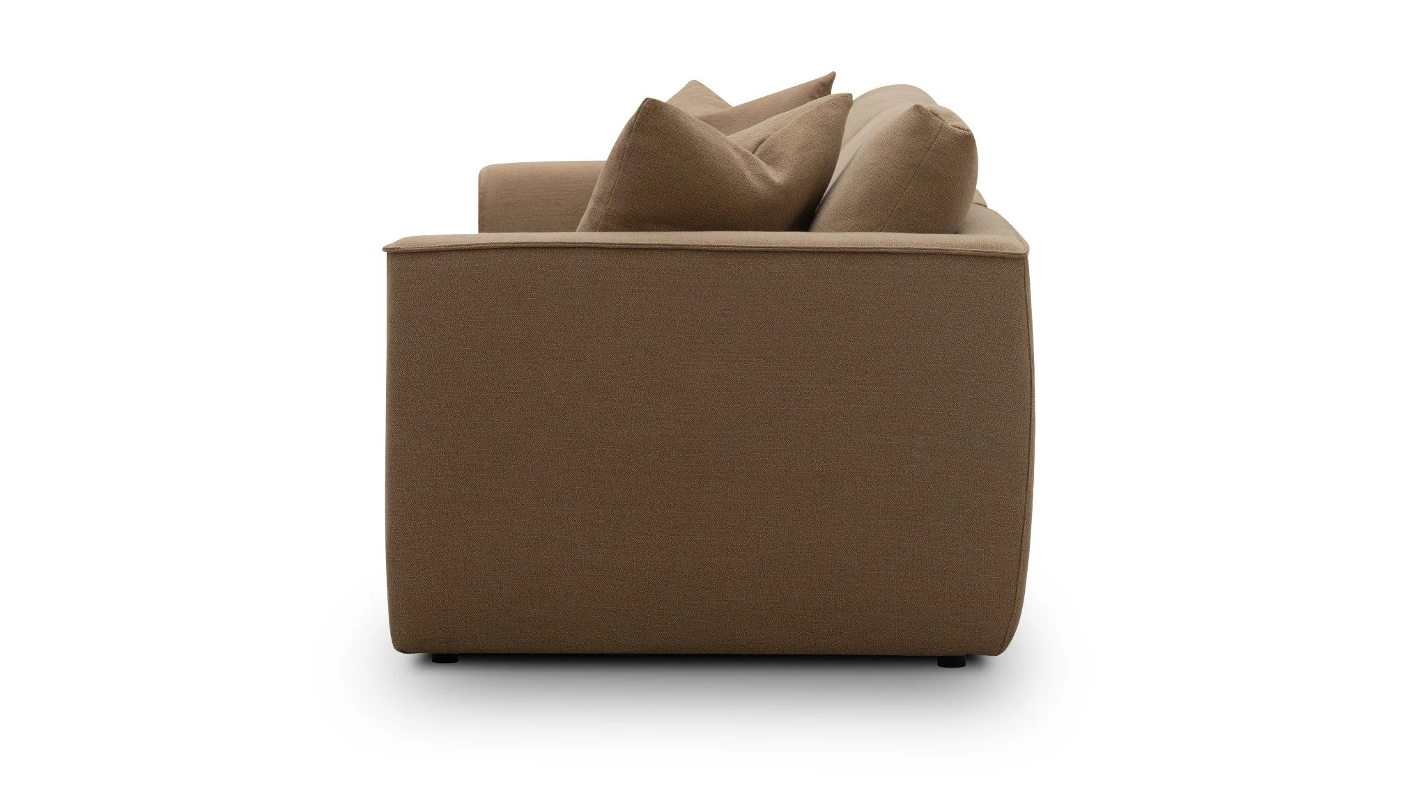 05-oscar-tight-seat-sofa-side.jpg: Oscar Tight Seat Sofa in Sandbar side profile