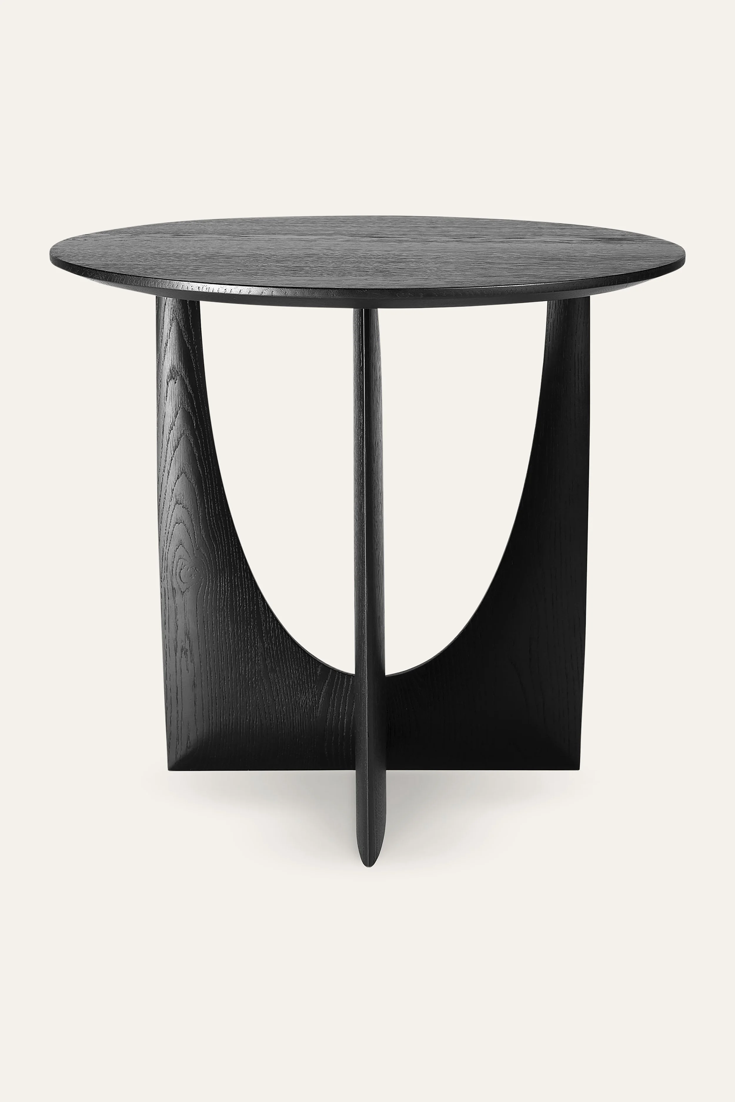 Ethnicraft Geometric Oak Side Table