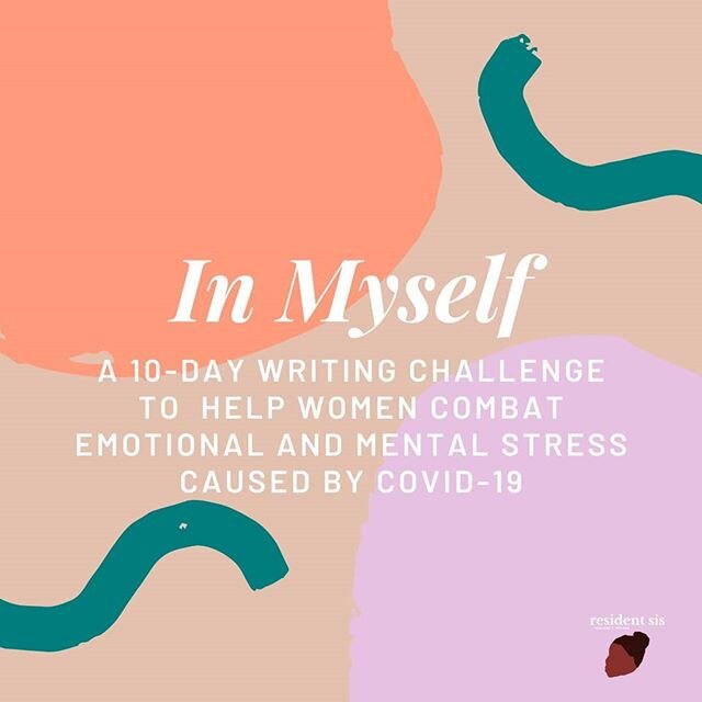 *** DAY ONE ***
.
Dear Sis, you don't have to do #COVID19 alone. We have all experienced varying impacts of the virus, and it's okay if you don't know how to handle this. I want to aide you the best way I know how -- through powerful writing and medi