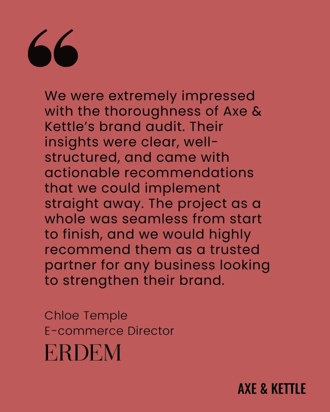 ERDEM needed a strategic digital partner to work closely with their internal team to scale DTC without compromising brand integrity. We stepped in. 

Starting with a brand audit, we analysed each digital channel with a fine-tooth comb, offering recom