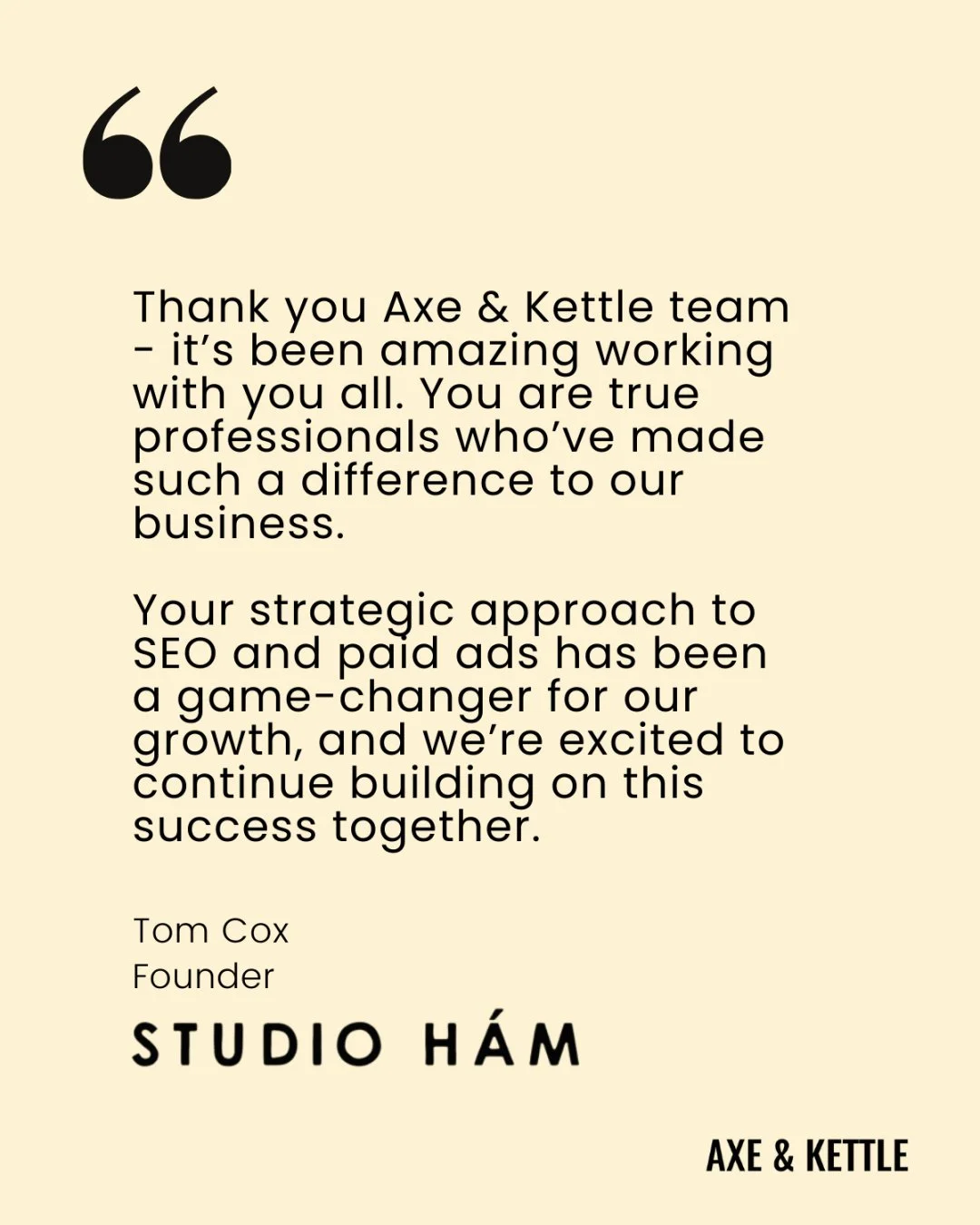 Studio H&Aacute;M asked Axe &amp; Kettle to migrate their website from Squarespace to Shopify, with the goal of elevating their online shopping experience. 

We meticulously crafted a new website that aligned with Studio H&Aacute;M&rsquo;s distinct b