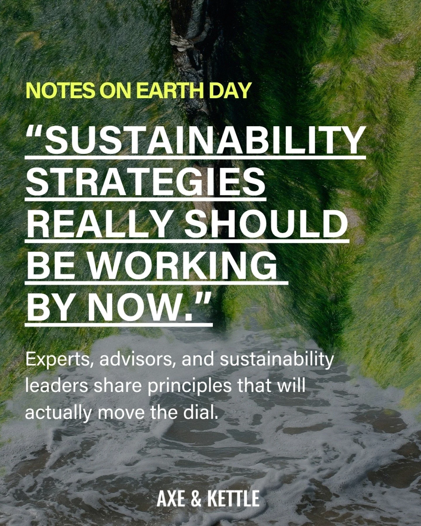 Most sustainability strategies look good on paper.
Few actually change anything.

Inspired by The Principles of Doing the Impossible by @TheNowWork and insights from leaders across @On, @GANNI, @PANGAIA and more, we&rsquo;ve been reflecting on why, a