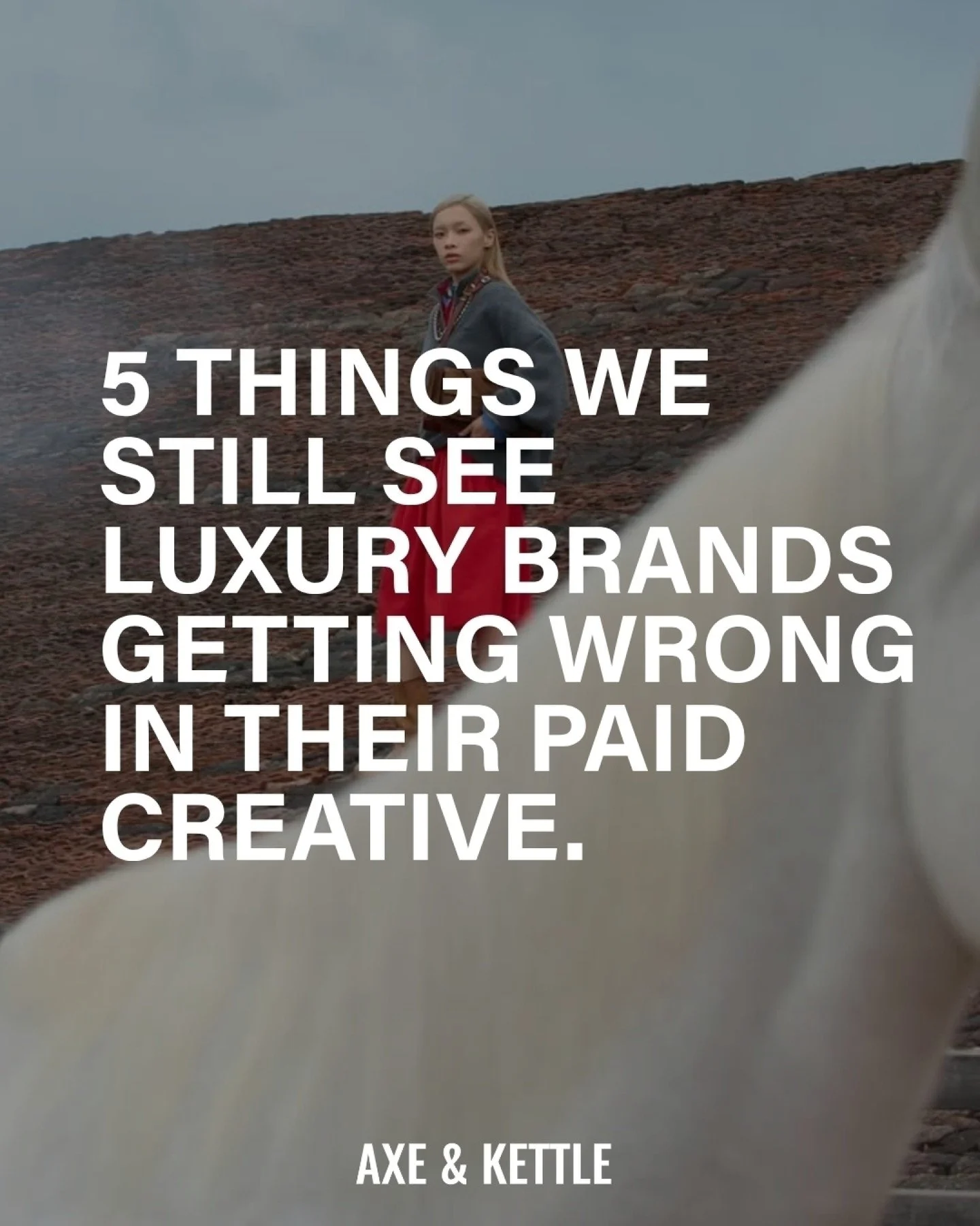 Most paid creative doesn't fail because the idea is weak. It fails in execution: translating a creative concept into platform-native campaigns that perform across every channel.

Here are five of the most common mistakes we see. The full H1 Playbook 