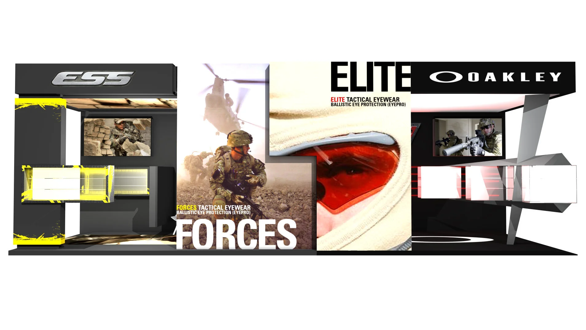 Oakley ESS Custom Exhibition Stand Design