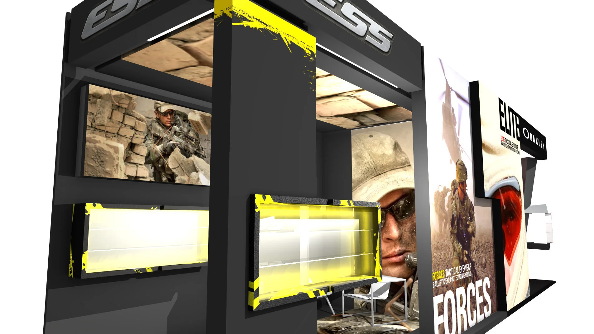 Oakley ESS Custom Exhibition Stand Design