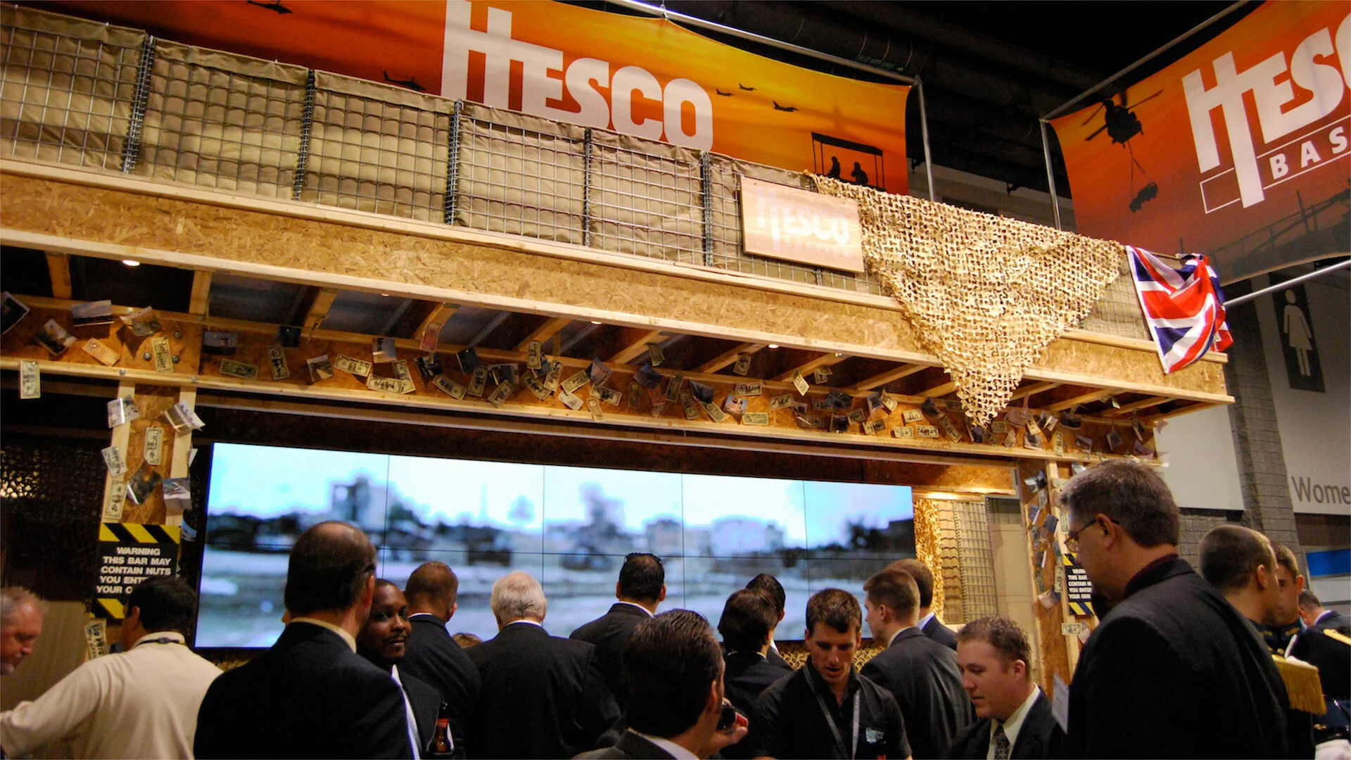 Hesco Themed Exhibition Stands