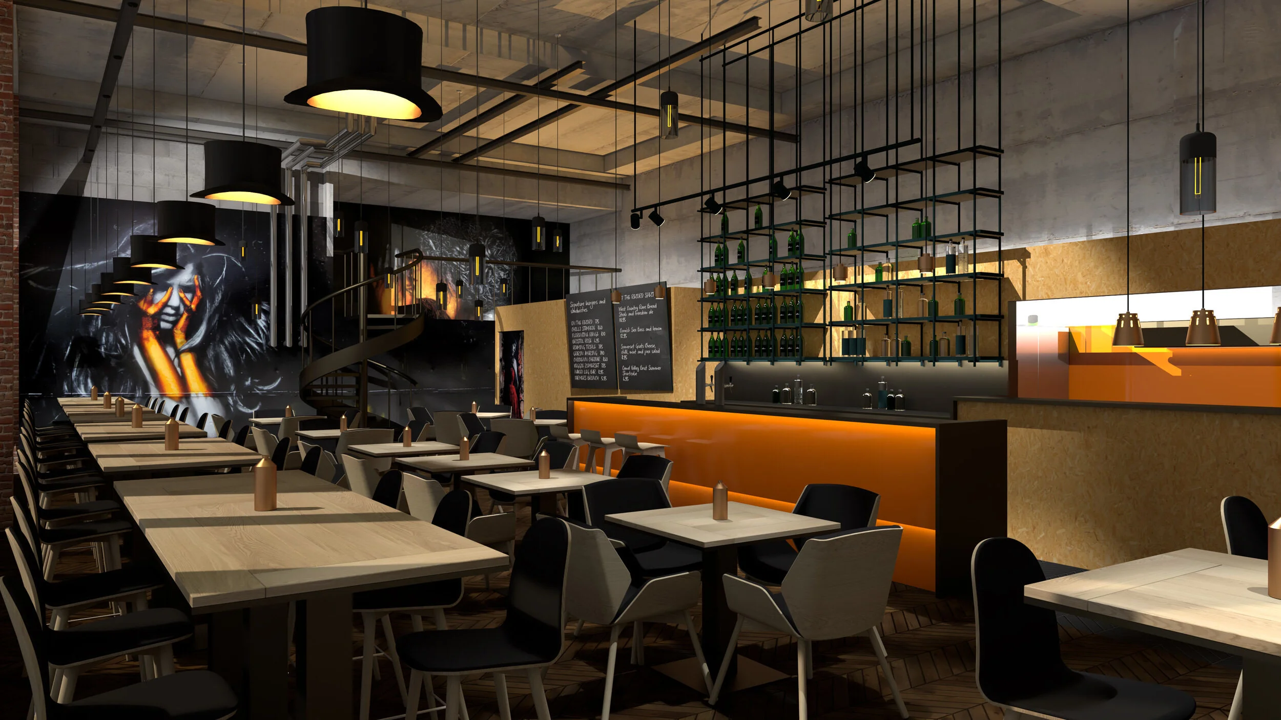 Bristol Restaurant & Bar Interior Design