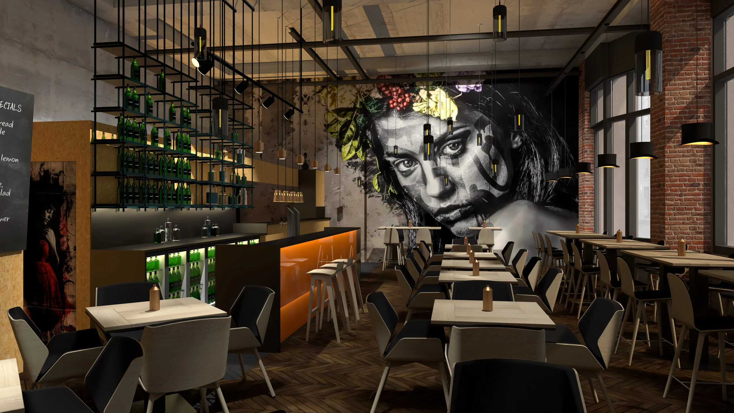 Bristol Restaurant & Bar Interior Design