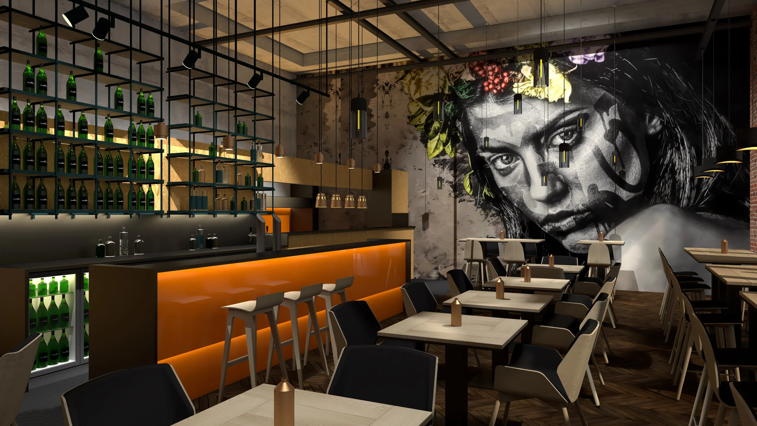 Bristol Restaurant & Bar Interior Design