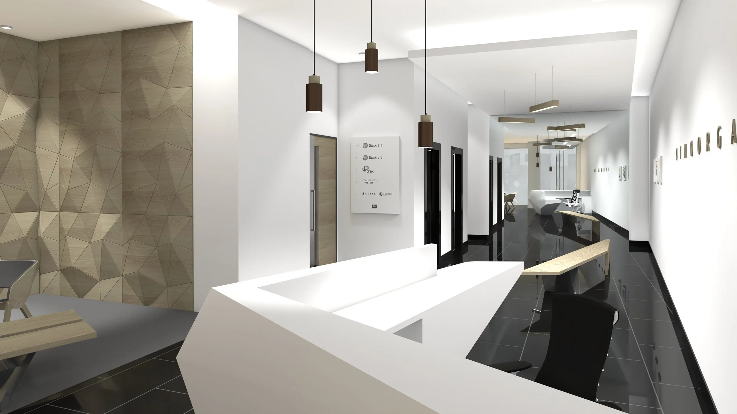 Reception Lobby Interior Design London