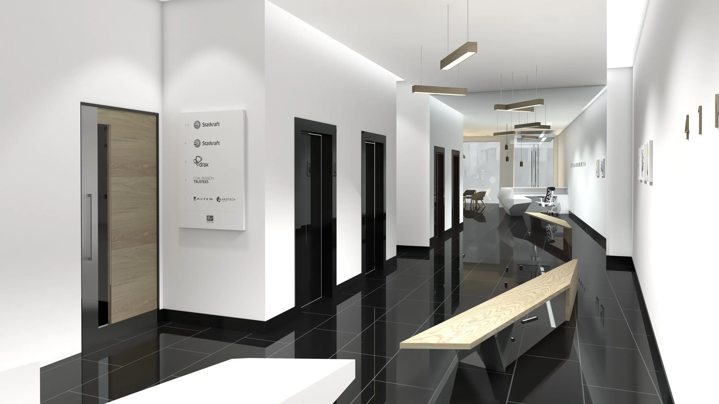 Reception Lobby Interior Design London