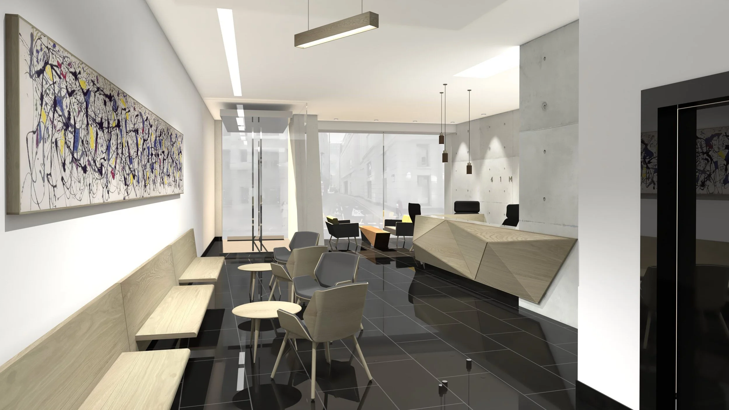 Reception Lobby Interior Design London