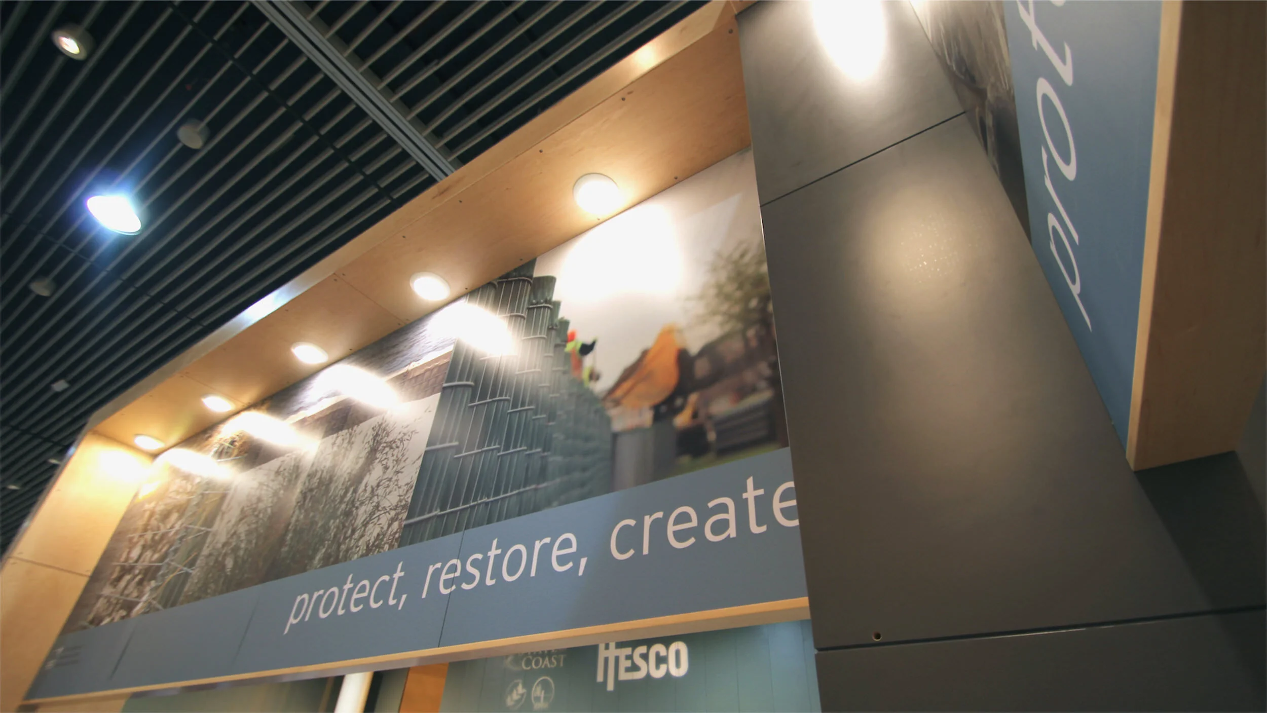 Hesco Custom Modular Exhibition Stand