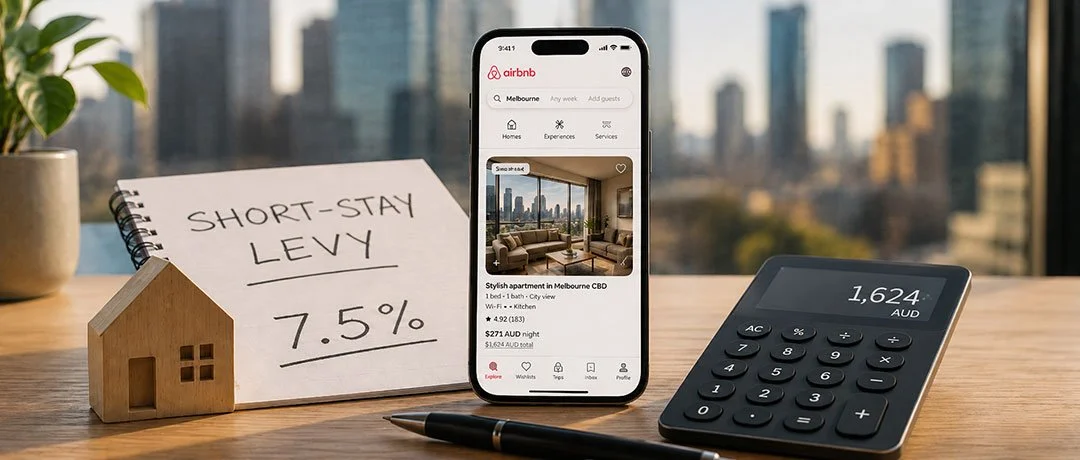 How Melbourne Apartment Owners Can Manage Victoria’s 7.5% Short-Stay Levy