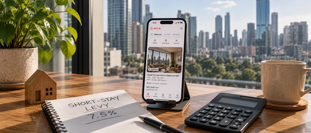 How Melbourne Apartment Owners Can Manage Victoria’s 7.5% Short-Stay Levy
