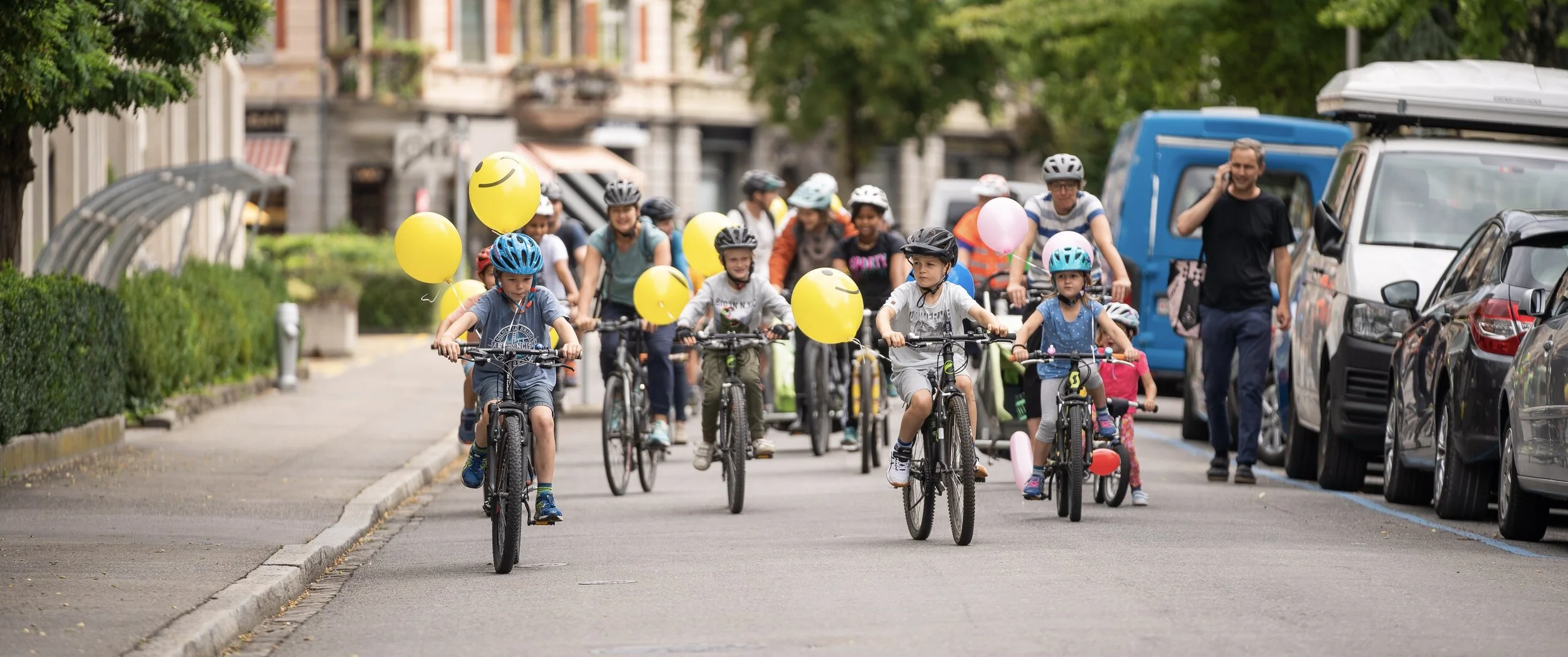 Erste Kidical Mass in Bern