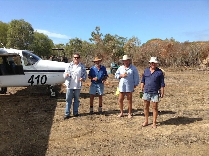 Celebrating first landing.JPG