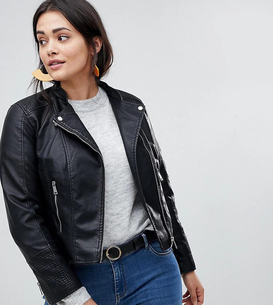 *ASOS Vero Moda Curve Faux Leather Biker Jacket £48