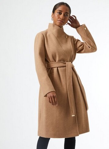 Dorothy Perkins Petite Camel Coat £65