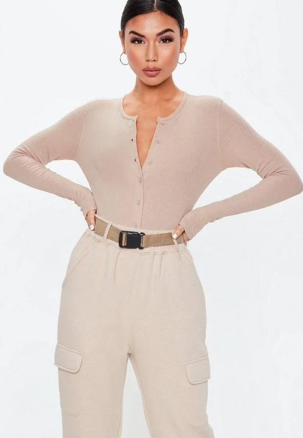 Missguided Petite Nude Bodysuit £13.50