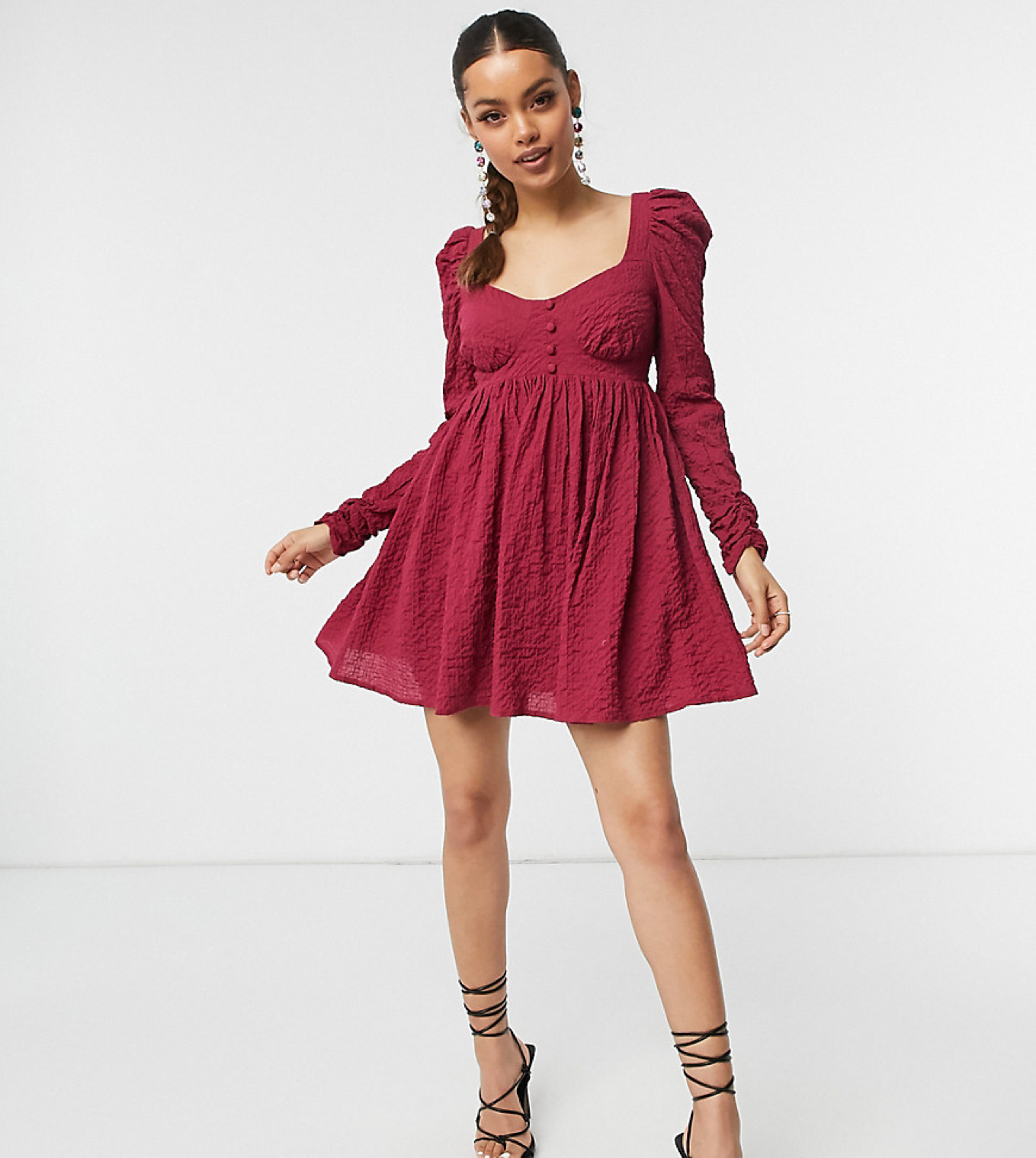 ASOS Design Petite Babydoll Dress £38