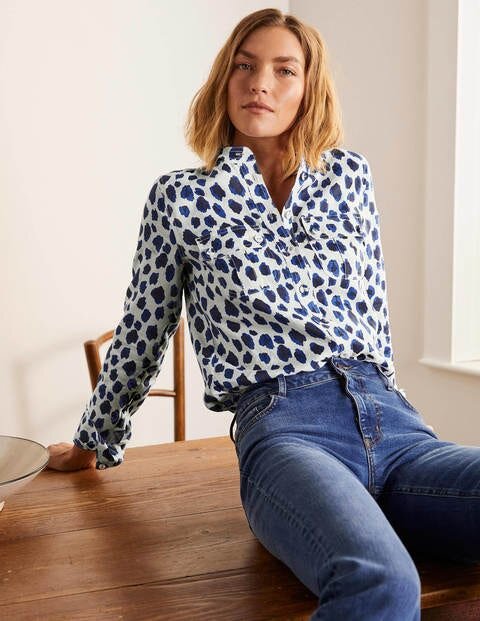 Boden Petite Dolores Linen Shirt £70