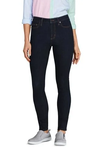 Lands' End Petite Mid Rise Skinny Jeans £32