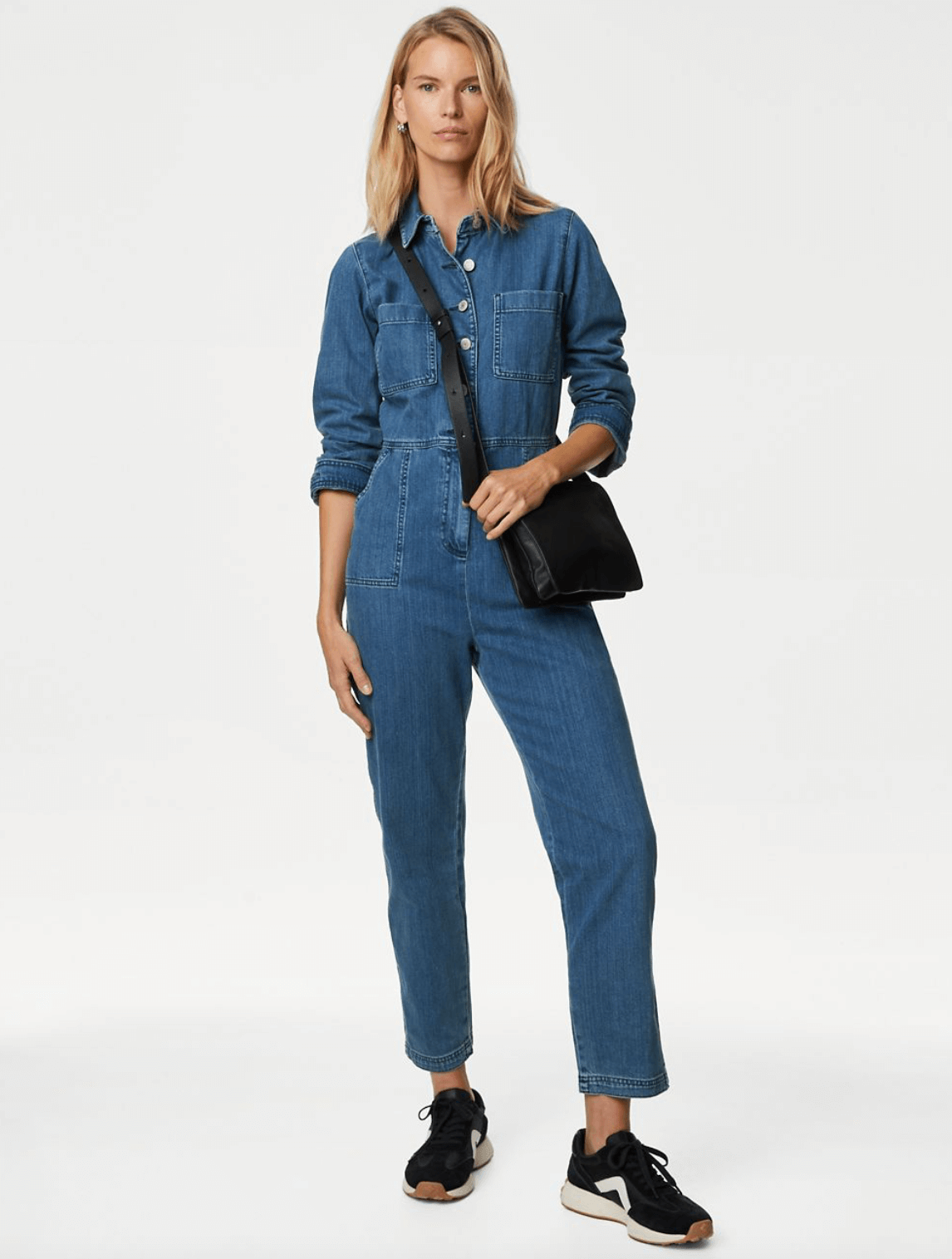 M&amp;S Petite Denim Jumpsuit £49.50