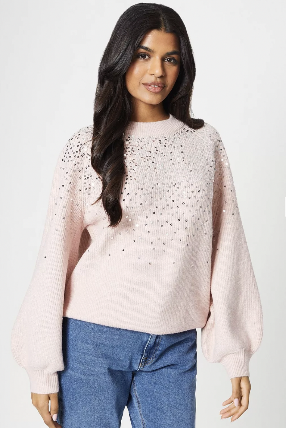 Wallis Petite Sequin Jumper £29.50