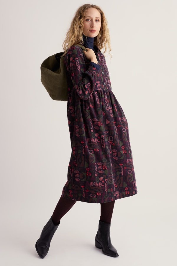 Seasalt Rosina shirt-style midi dress