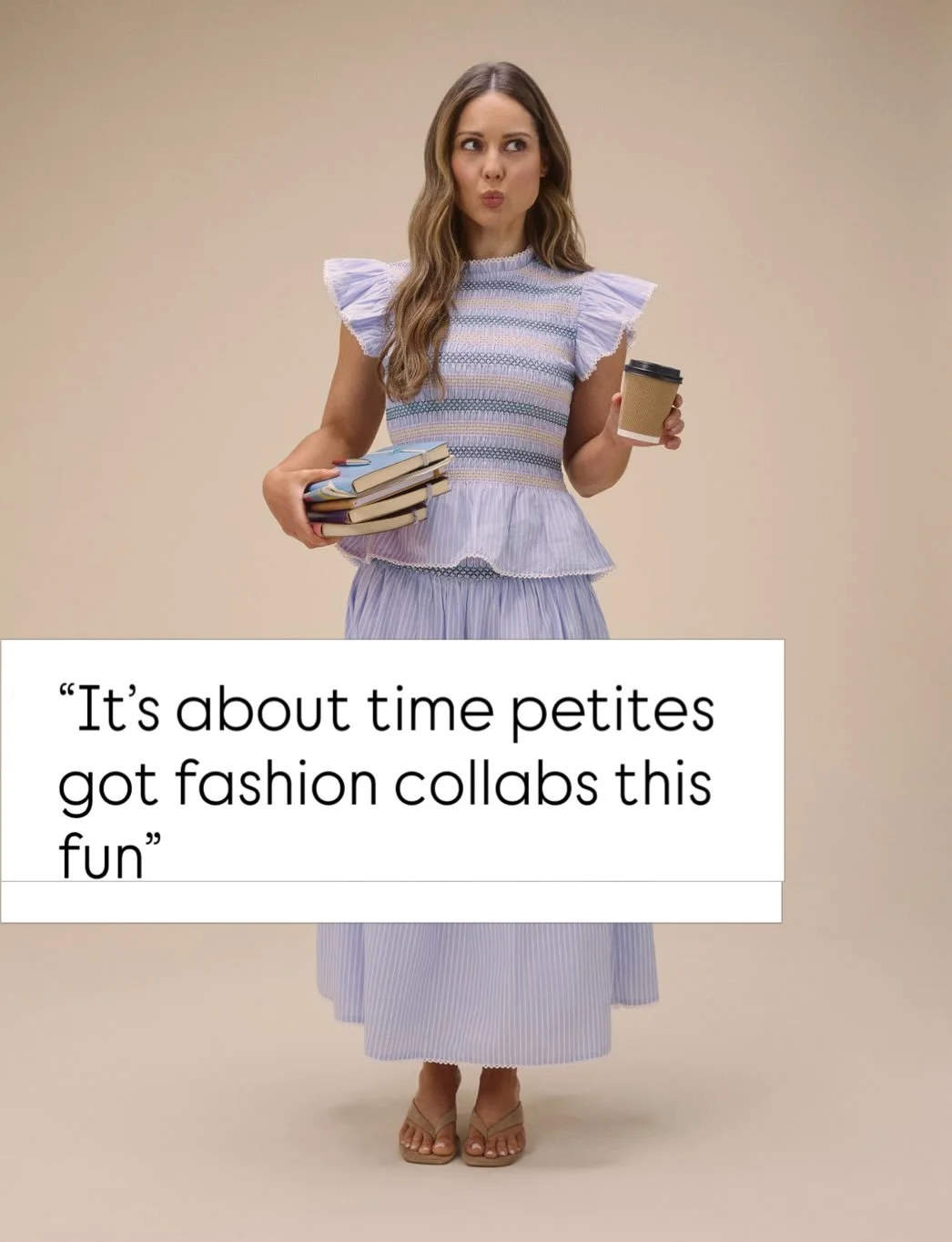 It&rsquo;s about time petites got fashion collabs this fun ✨

Nobody&rsquo;s Child X Louise Thompson feels fresh, playful and genuinely exciting. We&rsquo;re obsessed! 

There&rsquo;s a Louise for every Friday mood - Which Louise are you today? ☕️ 📱