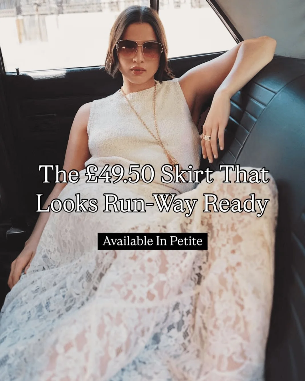 ✨The M&amp;S skirt that&rsquo;s breaking the internet comes in petite!

The lace Maxi skirt from @marksandspencer is not just romantic and floaty - it&rsquo;s a rare high street piece that&rsquo;s actually designed for petite frames

Whether you&rsqu