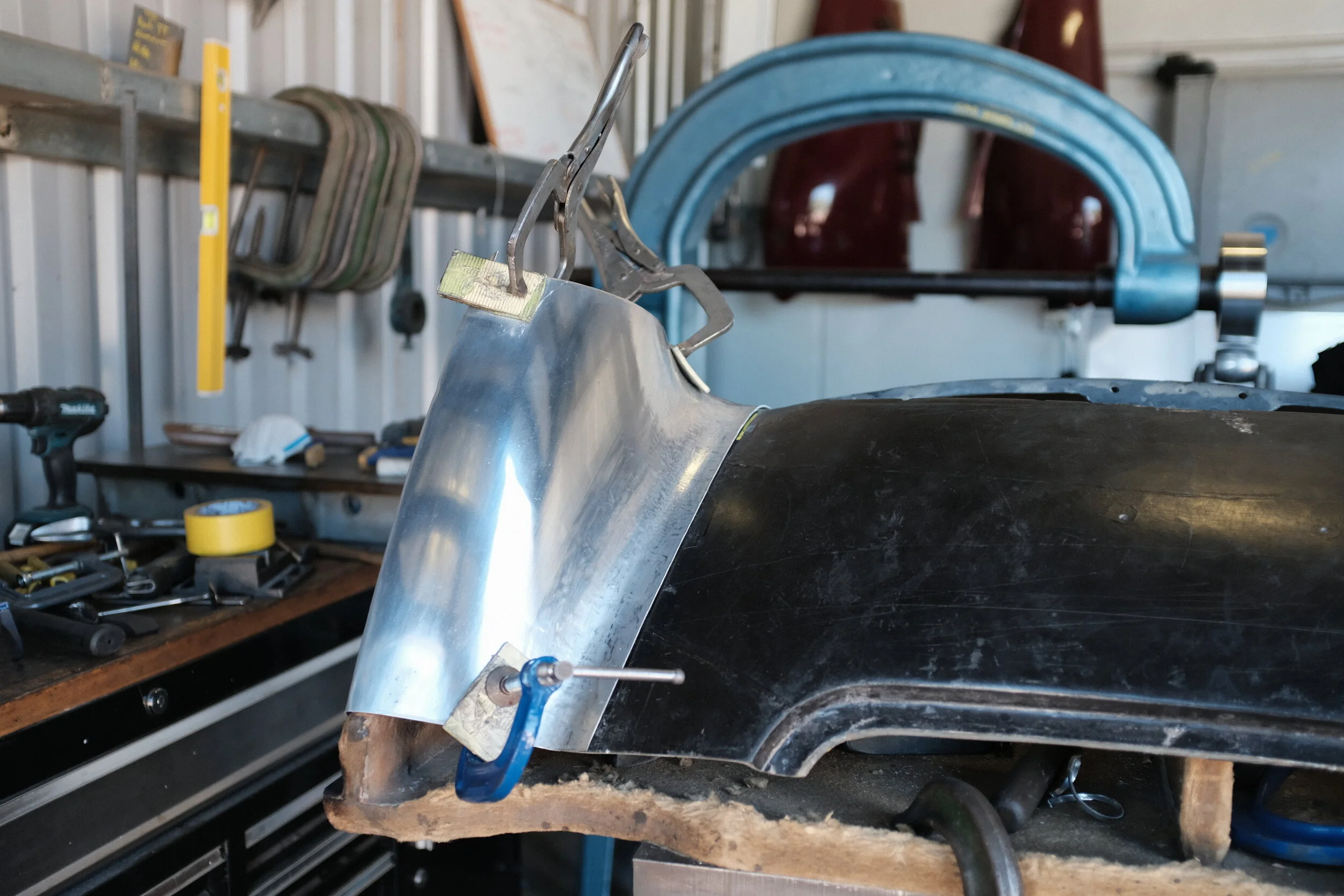 Austin Healey 100 Headlamp Panel