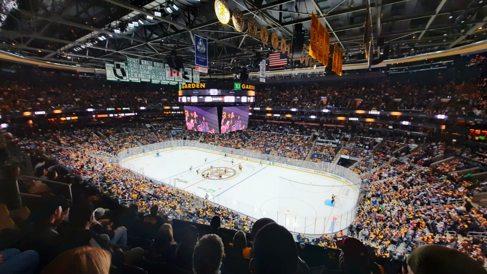 Boston Bruins hockey game