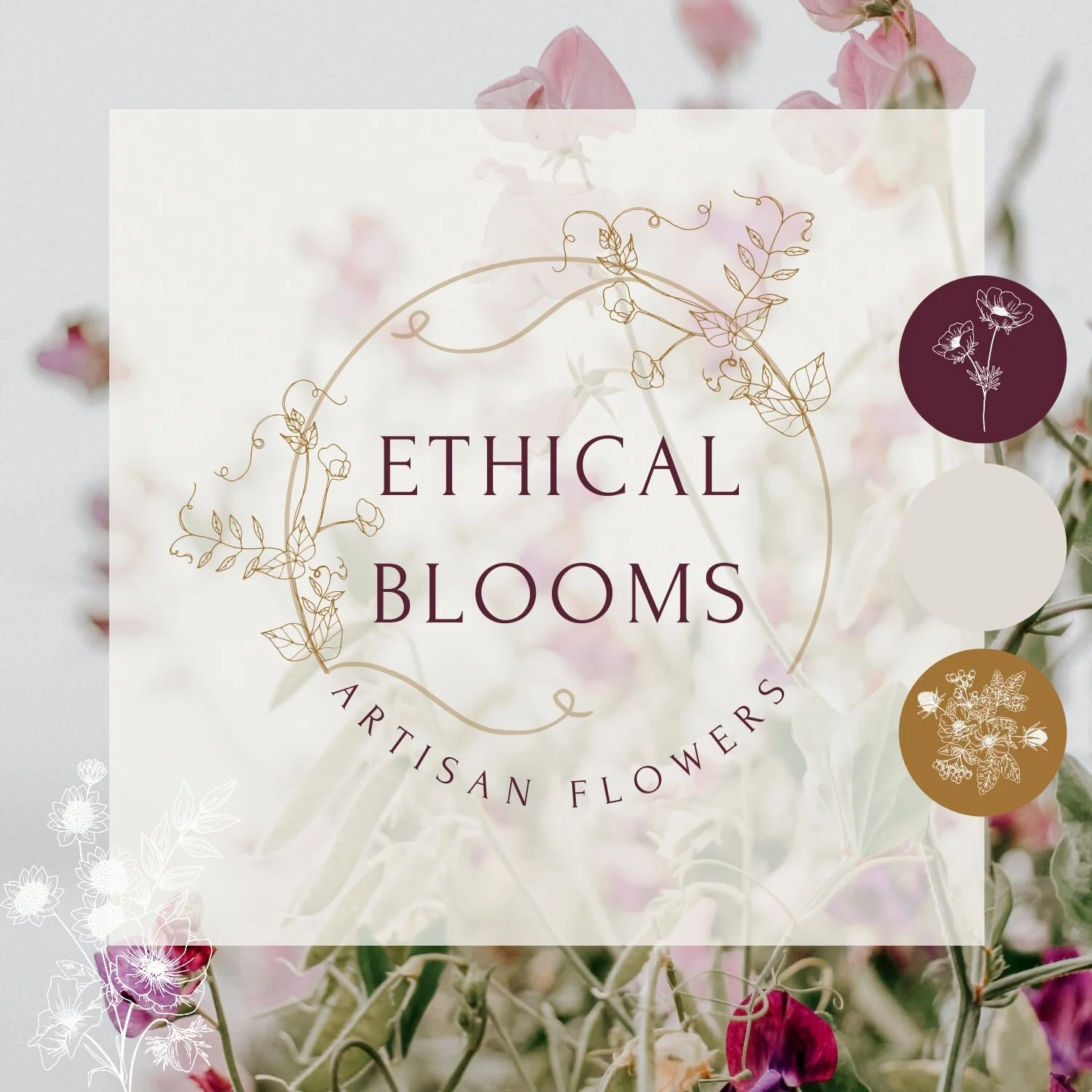 florist website inspiration logo flower farmer squarespace websites designer bristol branding