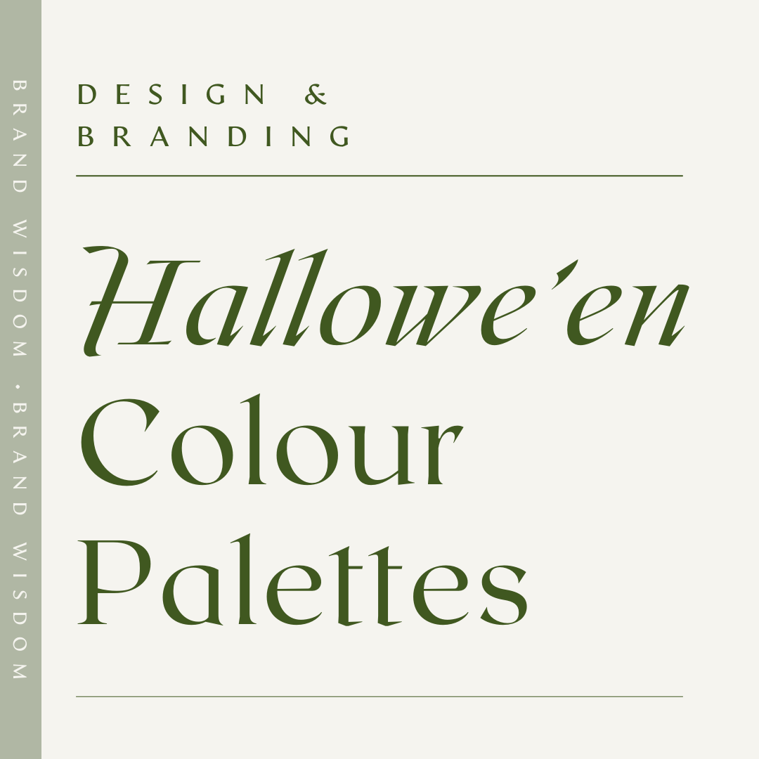 Hallowe’en Colour Palettes 