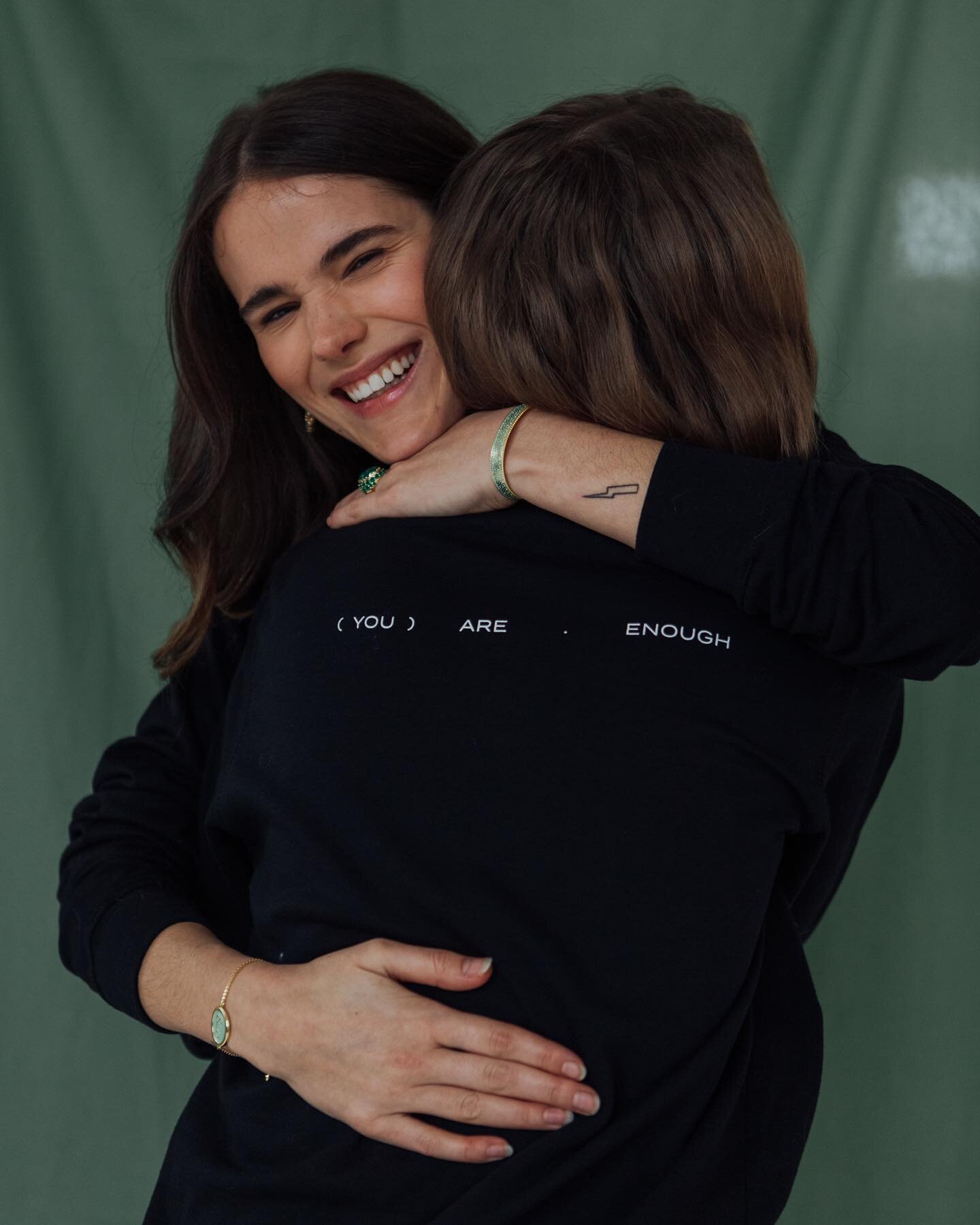 Friday's Mission: tell someone today that they are enough. 

It&rsquo;s a simple (YOU) ARE . ENOUGH. We all deserve to hear this simple message. 

#weareenough #iamenough #suicideandco #fashionstyle #sweatshirtseason #suicidebereavement #griefsupport