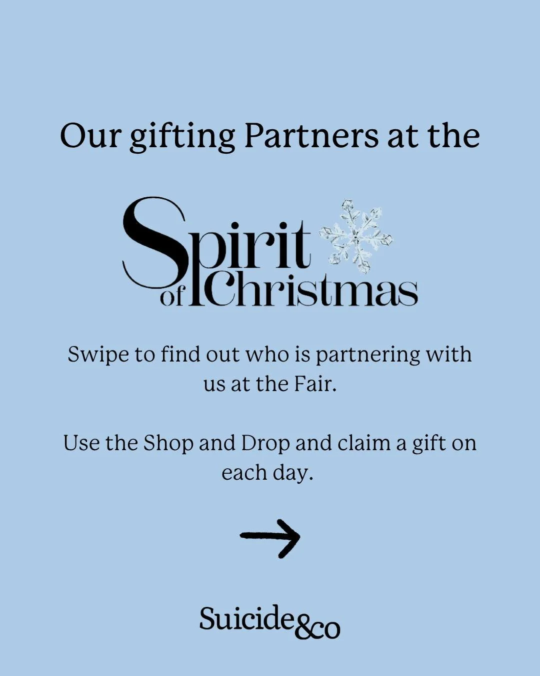 The Spirit of Christmas is right around the corner, and we could not be more excited to announce our brand new gifting partners for this year.
Simply donate by using the shop and drop, and you'll qualify for a free gift from one of our amazing partn